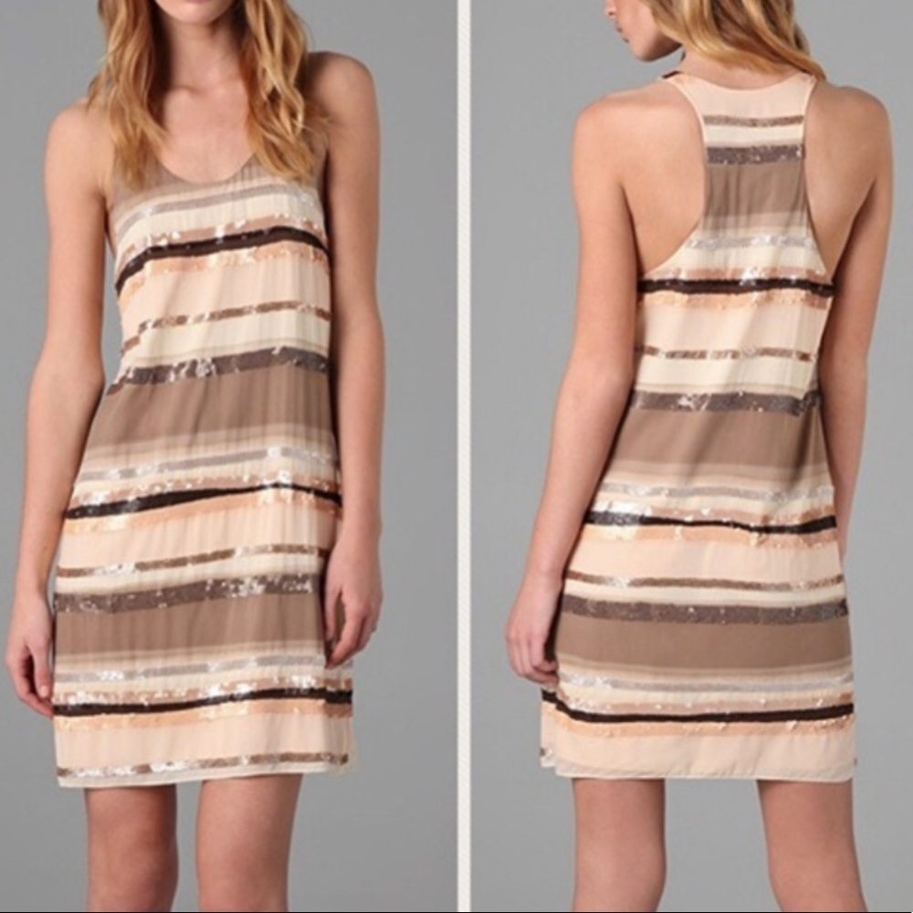 Alice & Olivia Fleur Sequin Dress